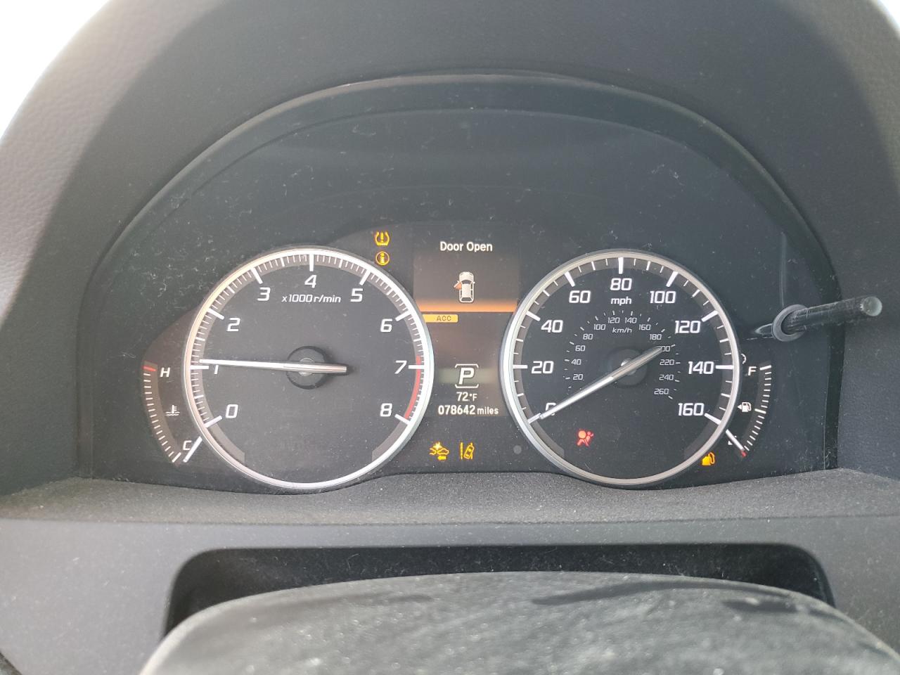 2017 Acura Rdx Advance VIN: 5J8TB4H76HL019552 Lot: 93365295