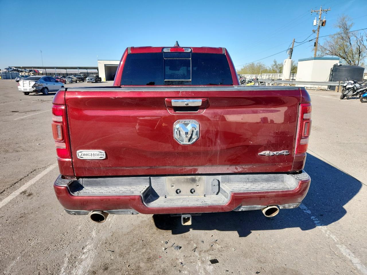2021 Ram 1500 Longhorn VIN: 1C6SRFKT9MN504832 Lot: 91366665