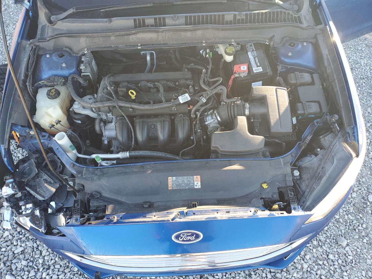 2017 Ford Fusion S VIN: 3FA6P0G76HR332552 Lot: 91618055