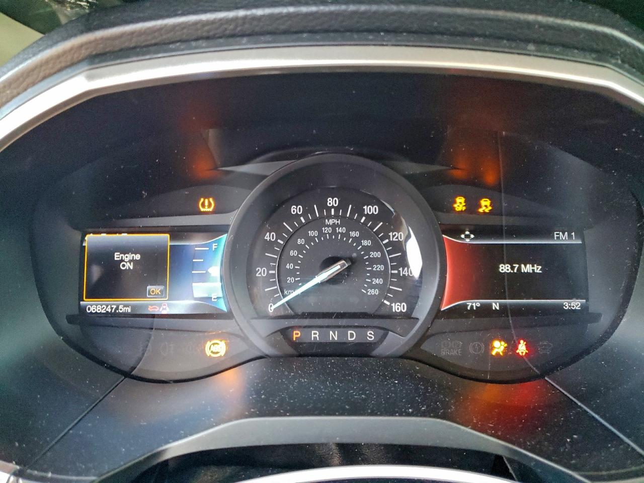 2017 Ford Edge Sel VIN: 2FMPK4J83HBB54292 Lot: 93456005