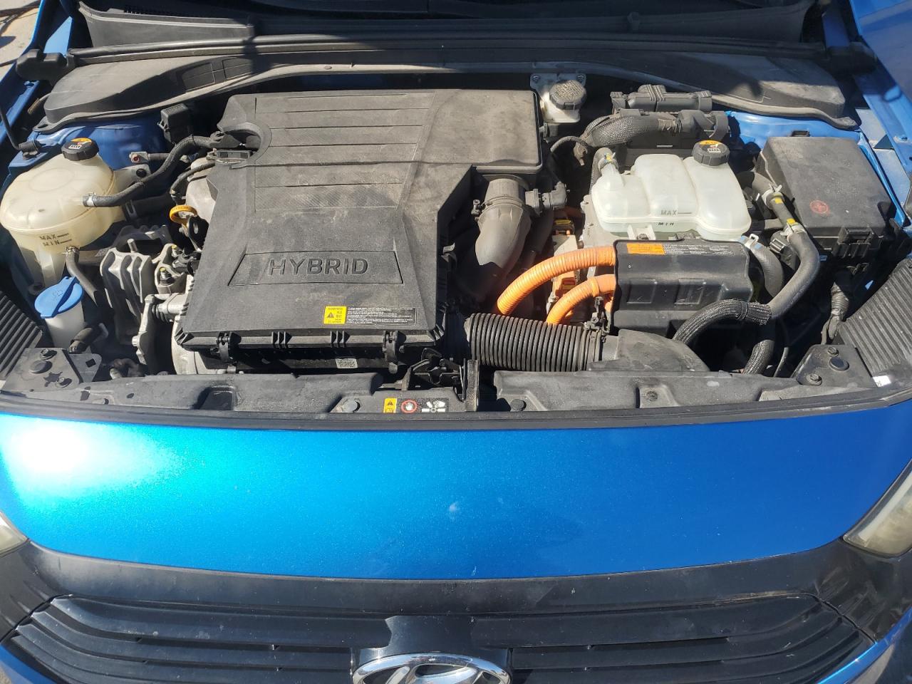 2017 Hyundai Ioniq Blue VIN: KMHC65LC5HU024020 Lot: 92610885