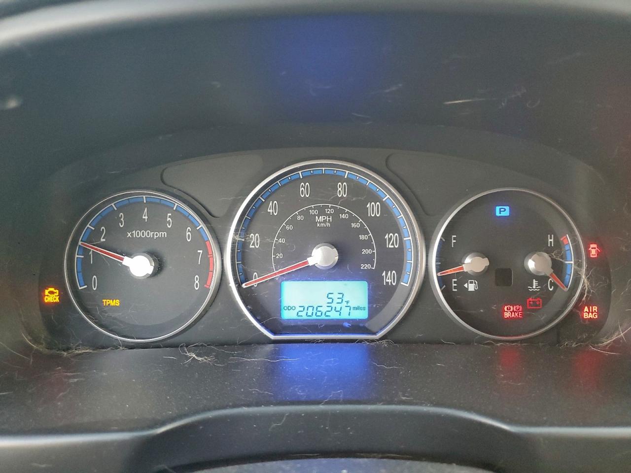 2009 Hyundai Santa Fe Gls VIN: 5NMSG13D19H254421 Lot: 94678615