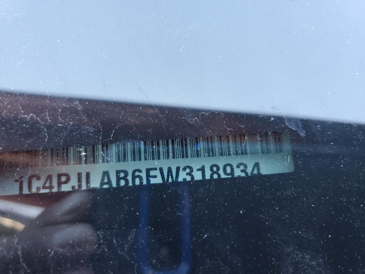 2014 Jeep Cherokee Sport VIN: 1C4PJLAB6EW318934 Lot: 90453135