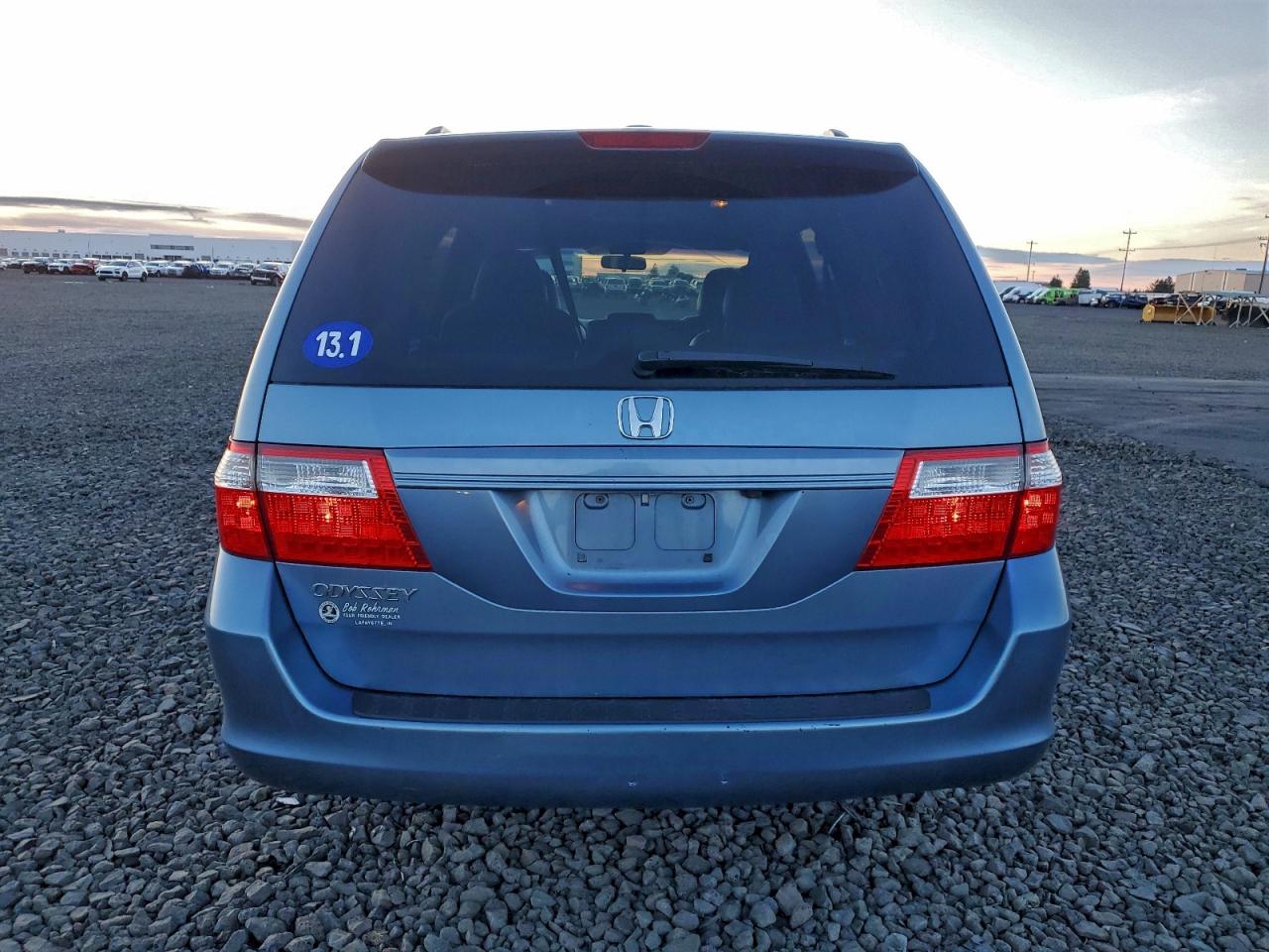 2007 Honda Odyssey Exl VIN: 5FNRL38737B140198 Lot: 94380295