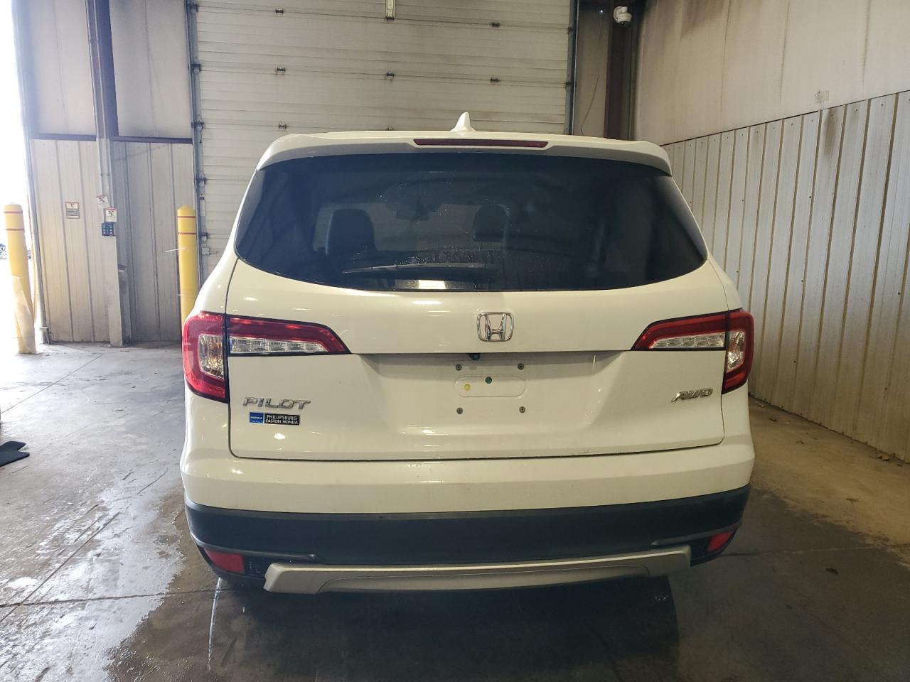 2020 Honda Pilot Ex VIN: 5FNYF6H31LB003739 Lot: 92676135