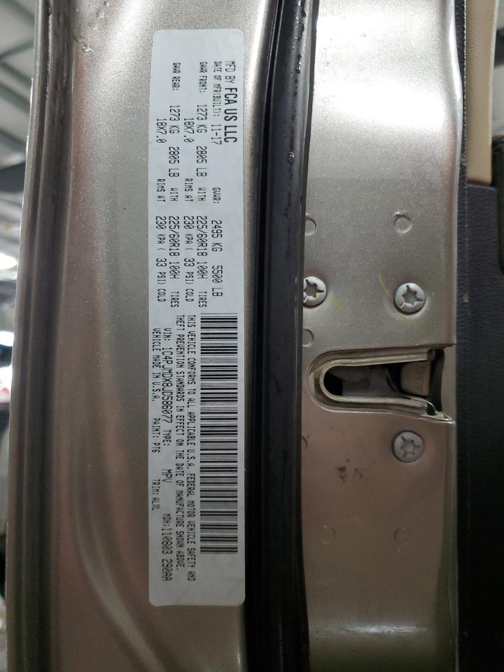 2018 Jeep Cherokee Limited VIN: 1C4PJMDX8JD586077 Lot: 91257865