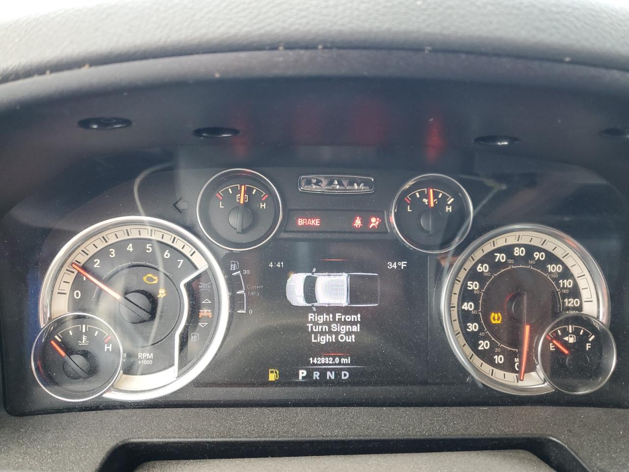 2014 Ram 1500 Slt VIN: 1C6RR7LT8ES224132 Lot: 91559065