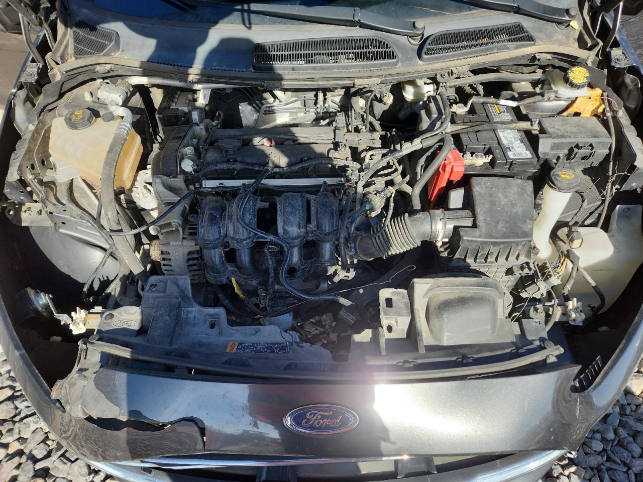 2019 Ford Fiesta Se VIN: 3FADP4BJ7KM114481 Lot: 92630005