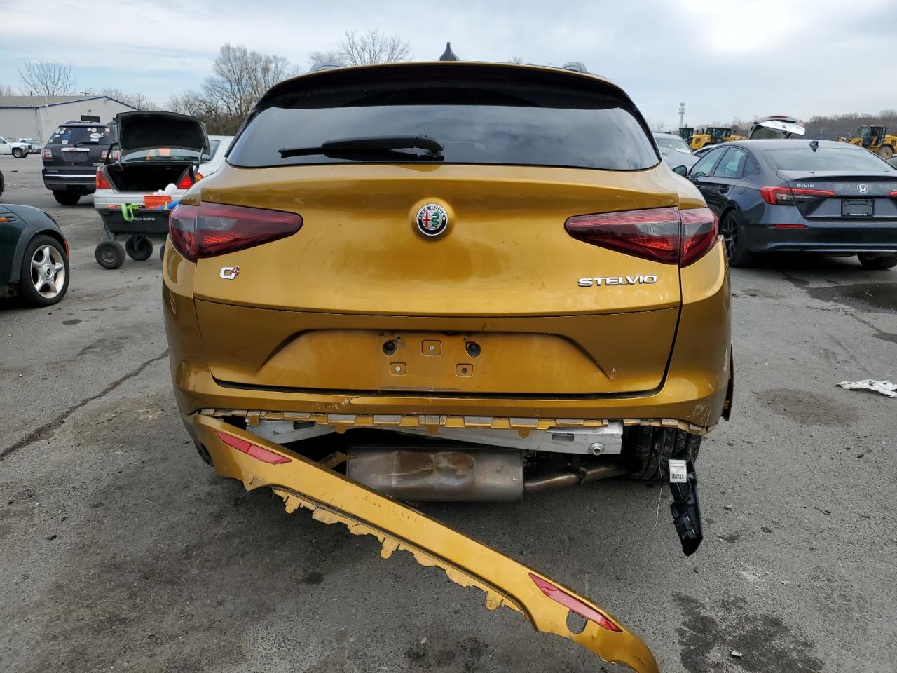 2023 Alfa Romeo Stelvio Ti VIN: ZASPAKBN2P7D63067 Lot: 93305425