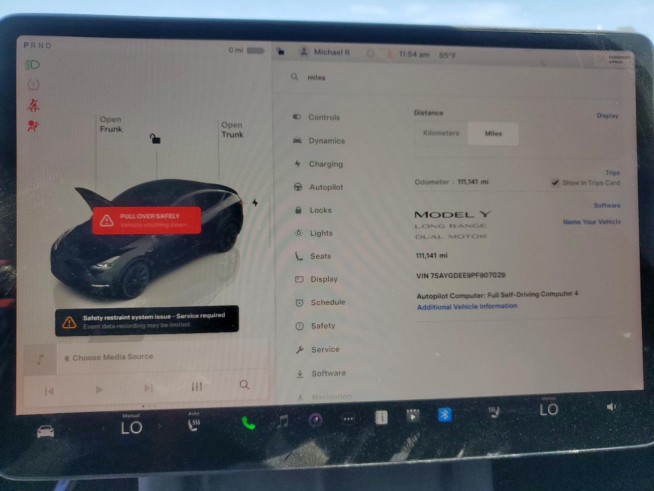 2023 Tesla Model Y VIN: 7SAYGDEE9PF907029 Lot: 91408225