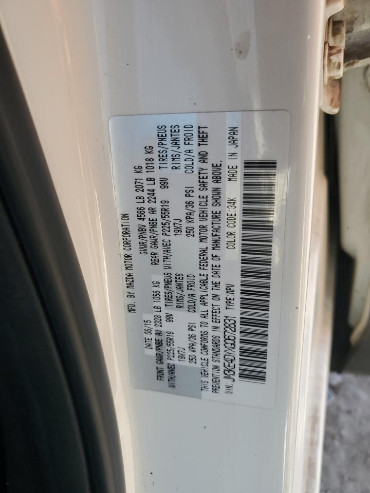 2016 Mazda Cx-5 Gt VIN: JM3KE4DYXG0672831 Lot: 90924105