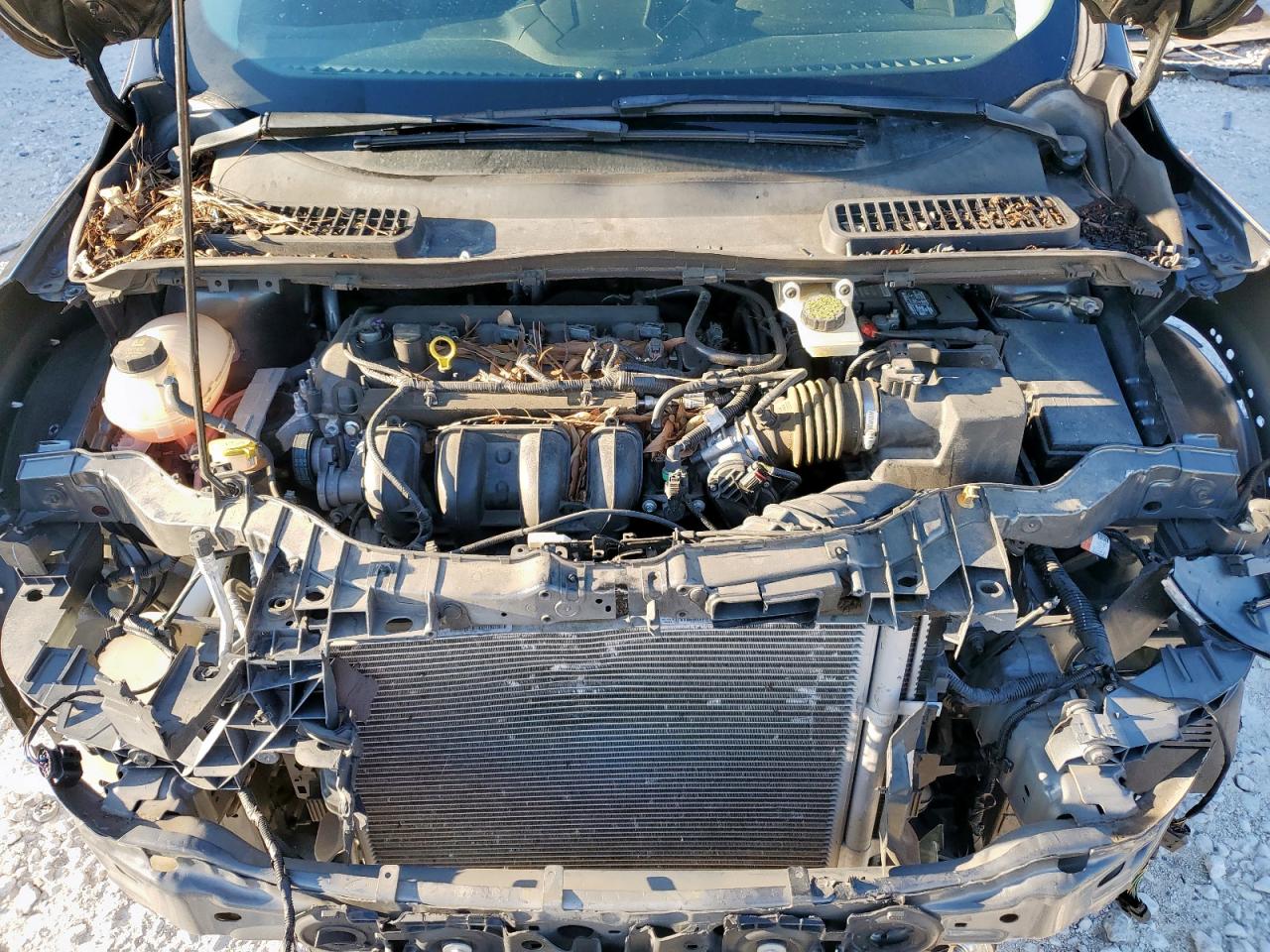 2017 Ford Escape S VIN: 1FMCU0F76HUE93477 Lot: 91080605