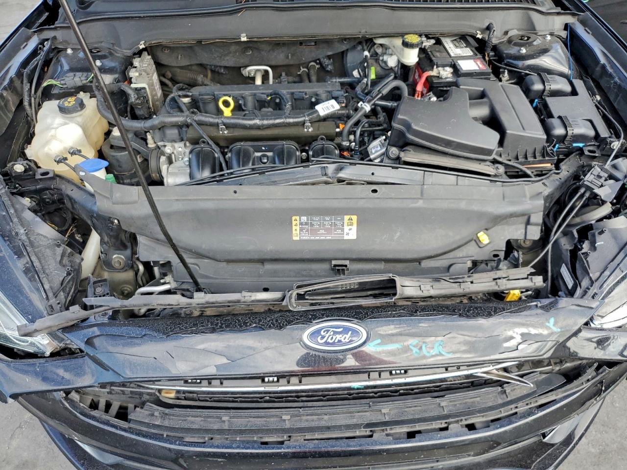 2017 Ford Fusion S VIN: 3FA6P0G76HR154772 Lot: 93607555