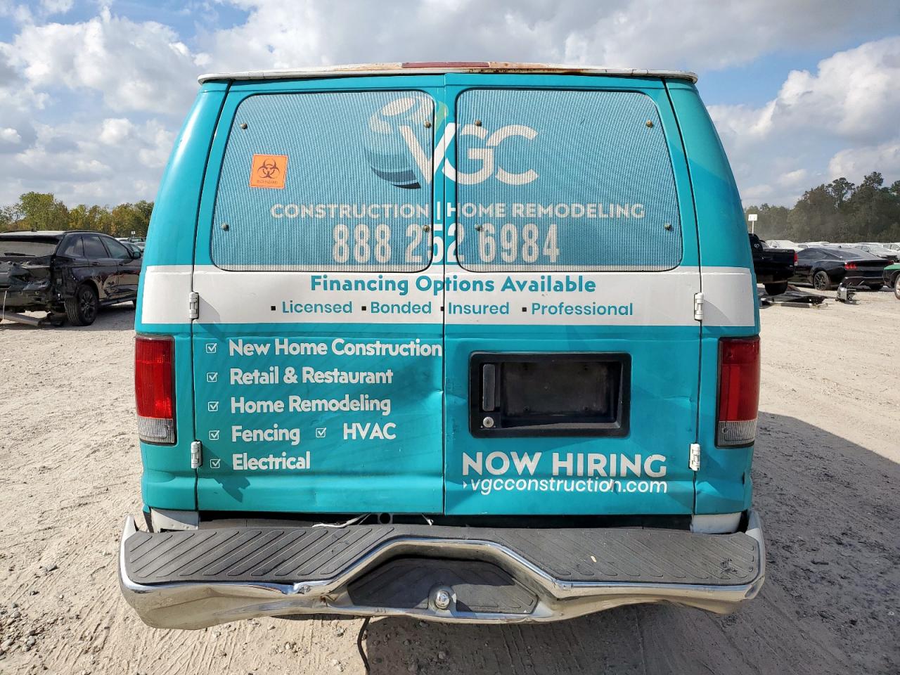 2006 Ford E250 Delivery Van VIN: 1FTNE24W06DB10534 Lot: 91116845