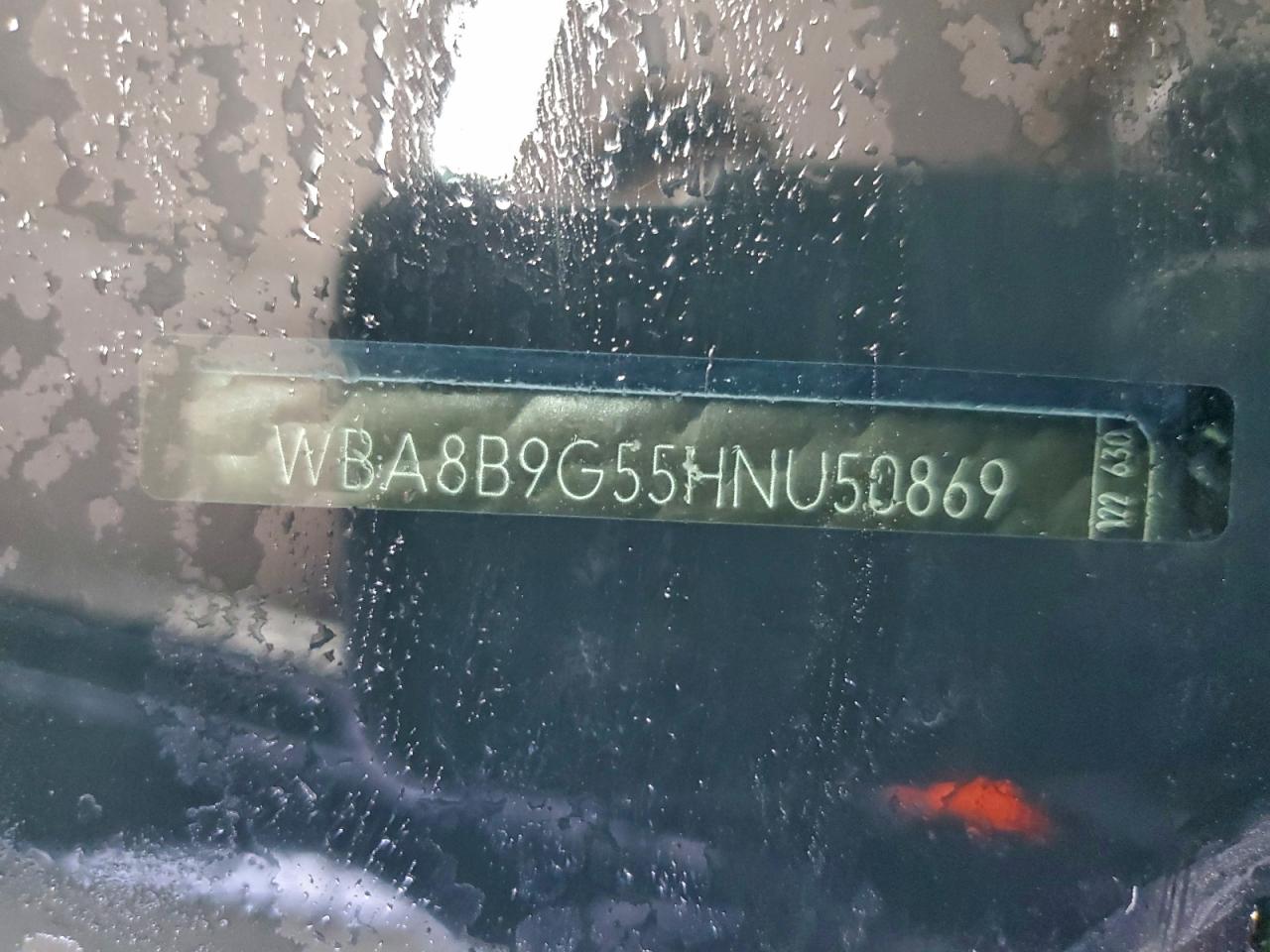 2017 BMW 330 I VIN: WBA8B9G55HNU50869 Lot: 94221305