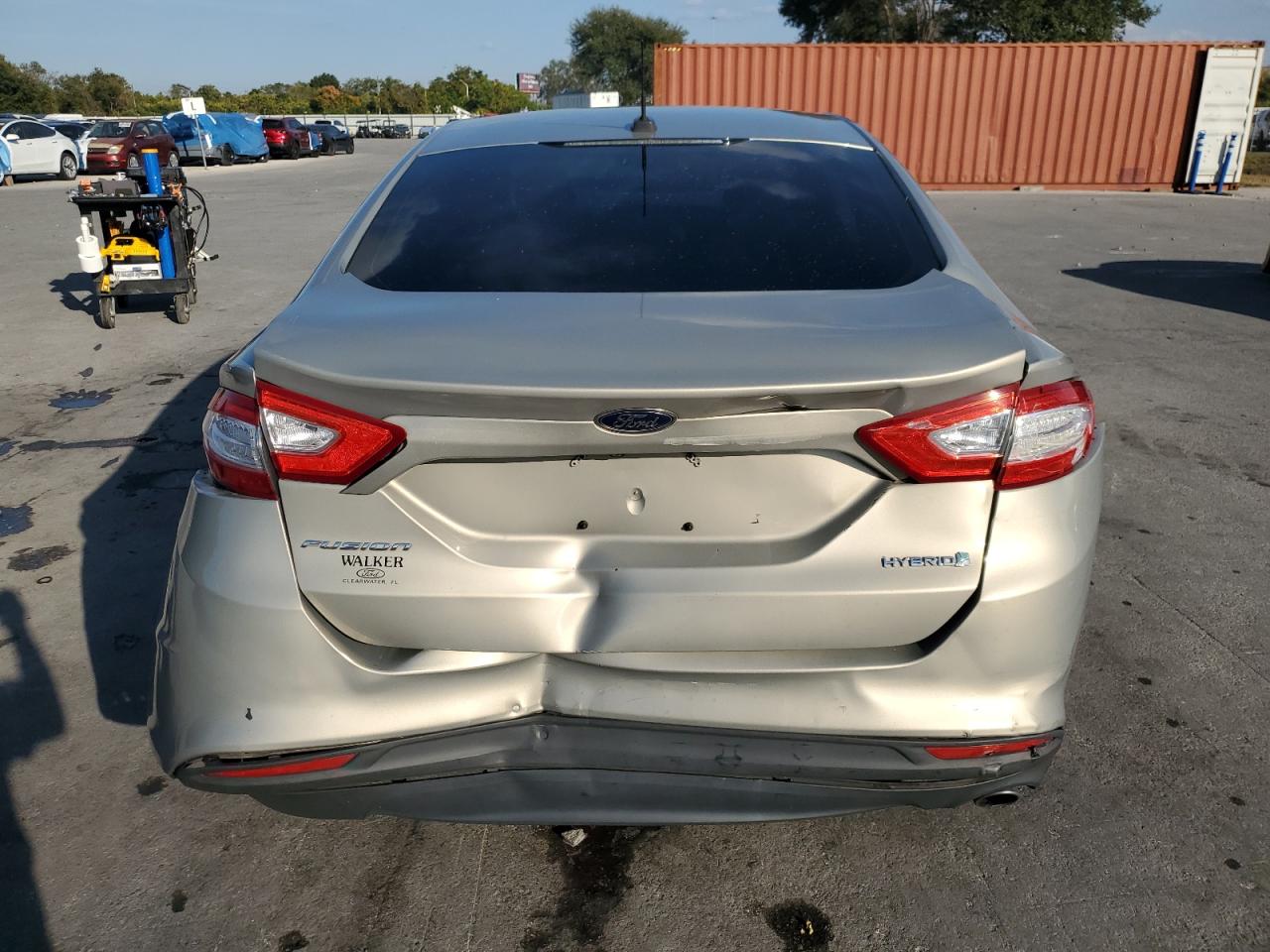 2016 Ford Fusion S Hybrid VIN: 3FA6P0UU5GR203680 Lot: 92268915