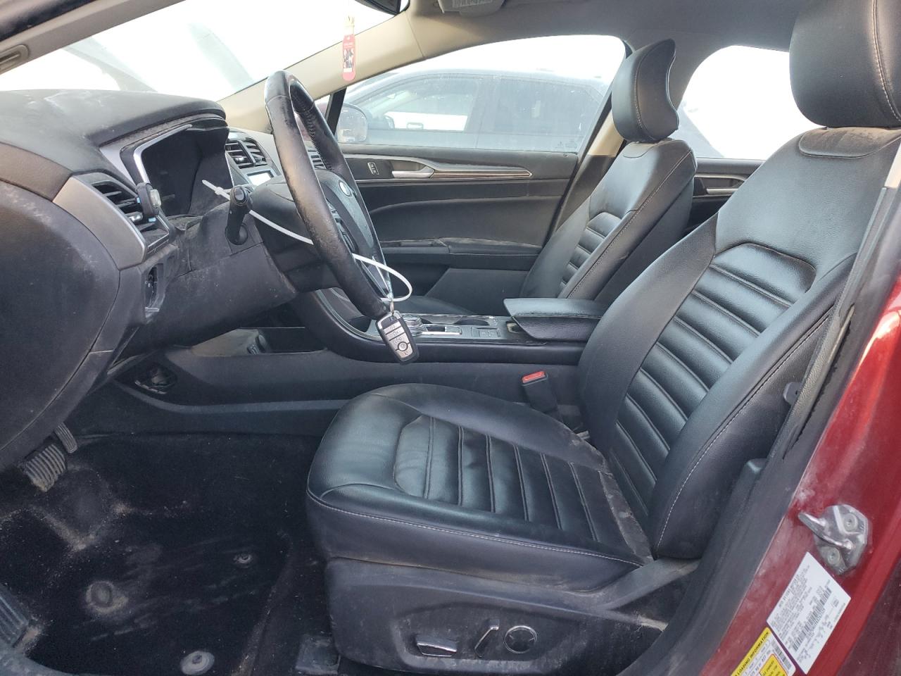 2019 Ford Fusion Sel VIN: 3FA6P0MU9KR262529 Lot: 92167075