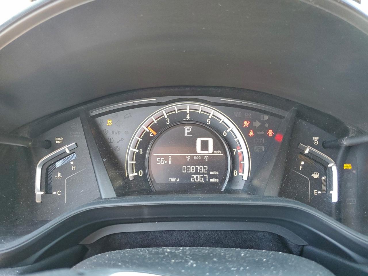 2017 Honda Cr-V Lx VIN: 7FARW5H37HE013055 Lot: 92400305