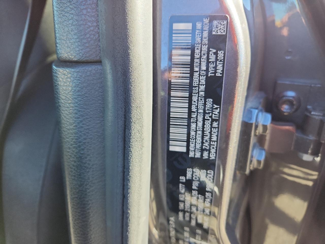 2020 Jeep Renegade Latitude VIN: ZACNJABB6LPL17669 Lot: 91634345