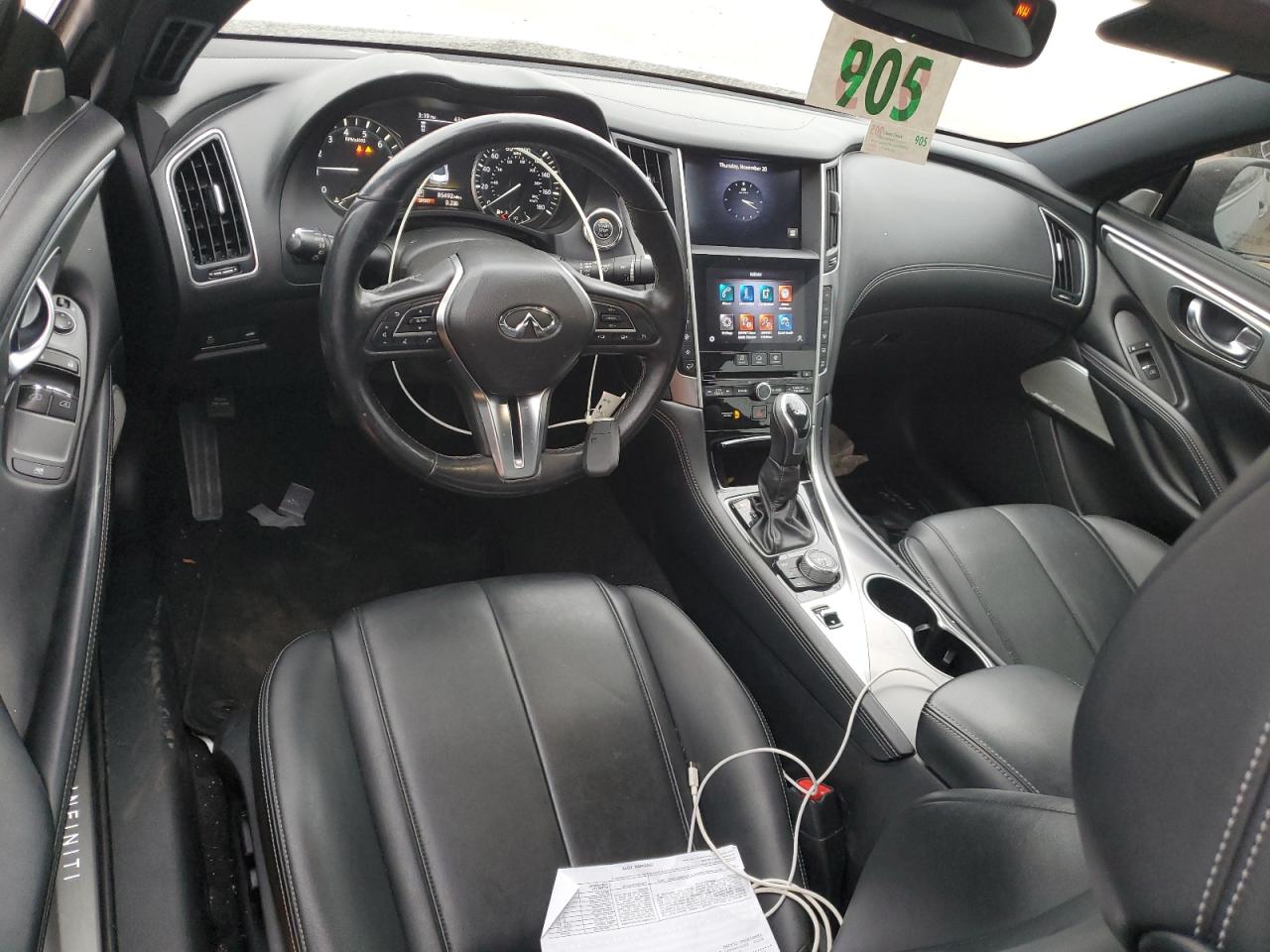 2020 Infiniti Q60 Pure VIN: JN1EV7EL4LM380415 Lot: 93765225