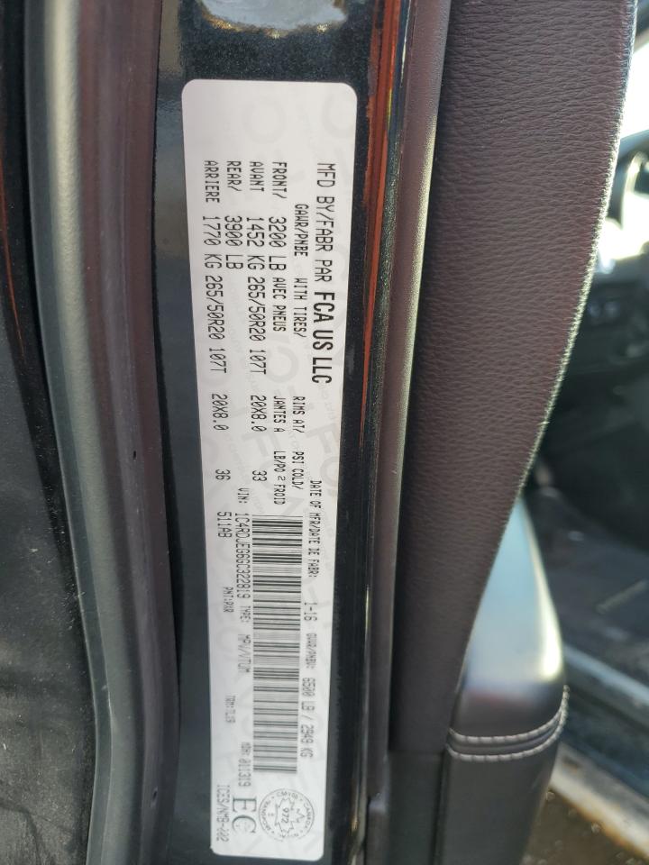 2016 Dodge Durango Citadel VIN: 1C4RDJEG6GC322819 Lot: 93081475