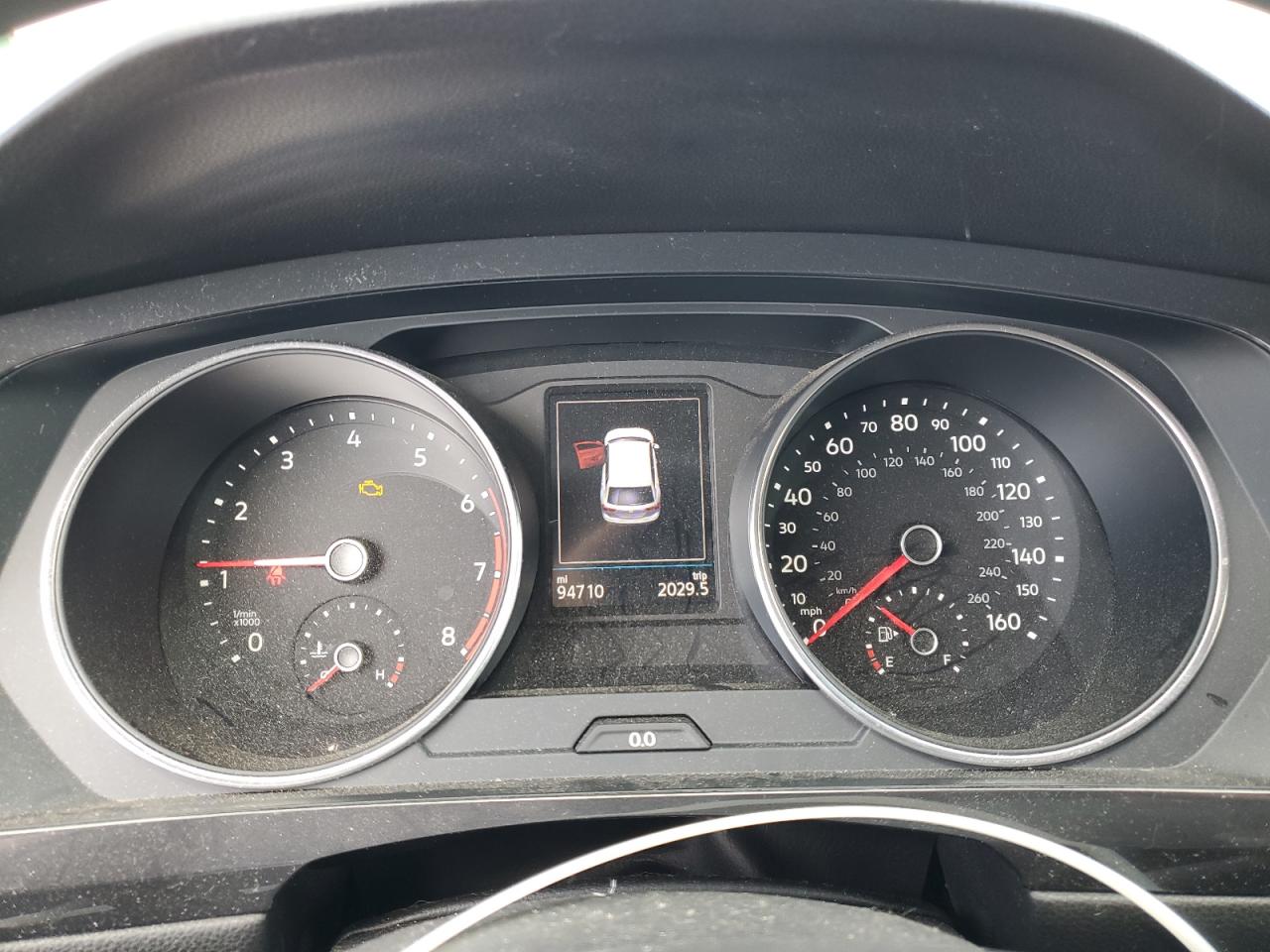 2018 Volkswagen Tiguan S VIN: 3VV0B7AX0JM072623 Lot: 93726515