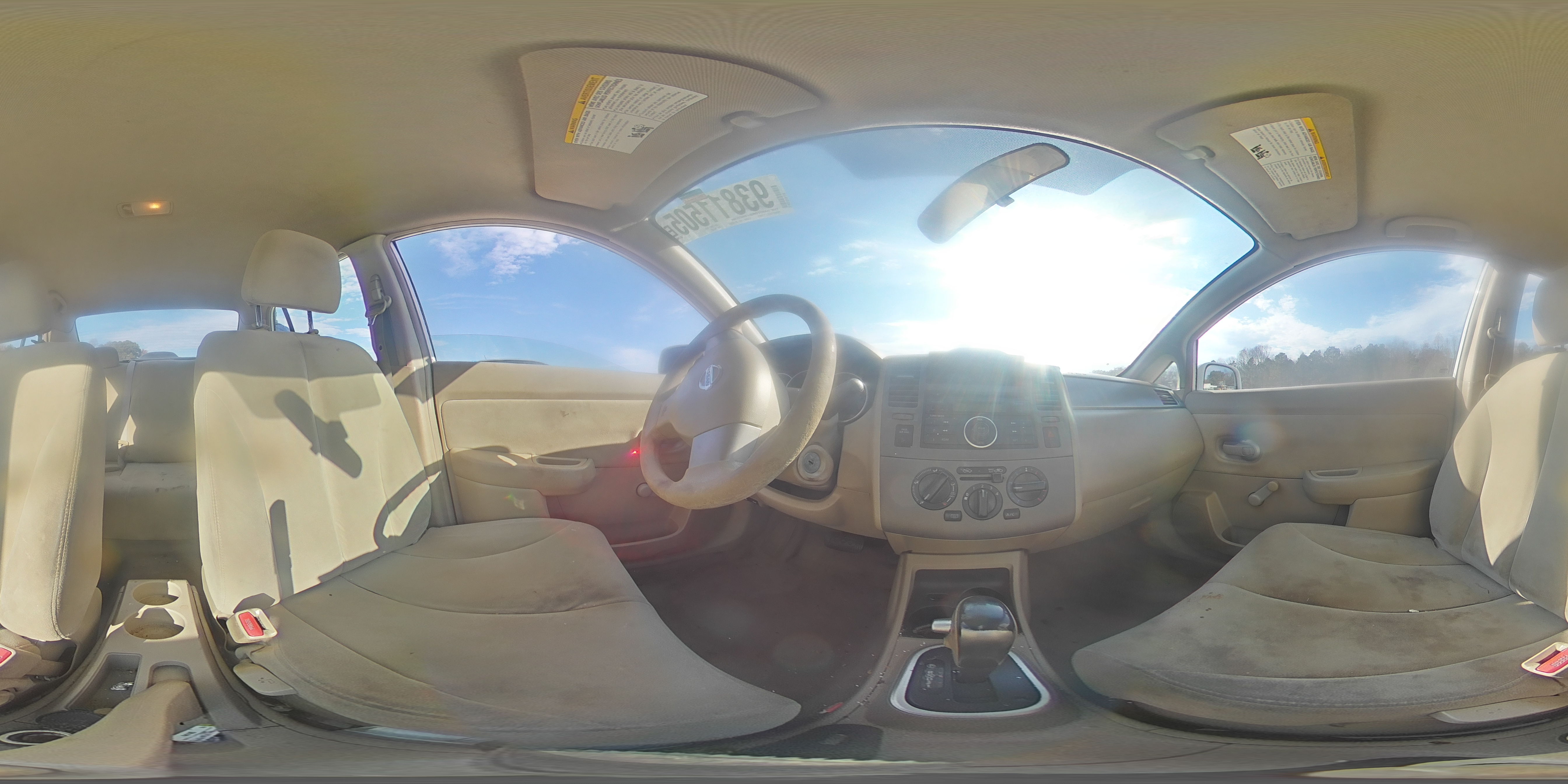 2009 Nissan Versa S VIN: 3N1BC11E69L350459 Lot: 93811505