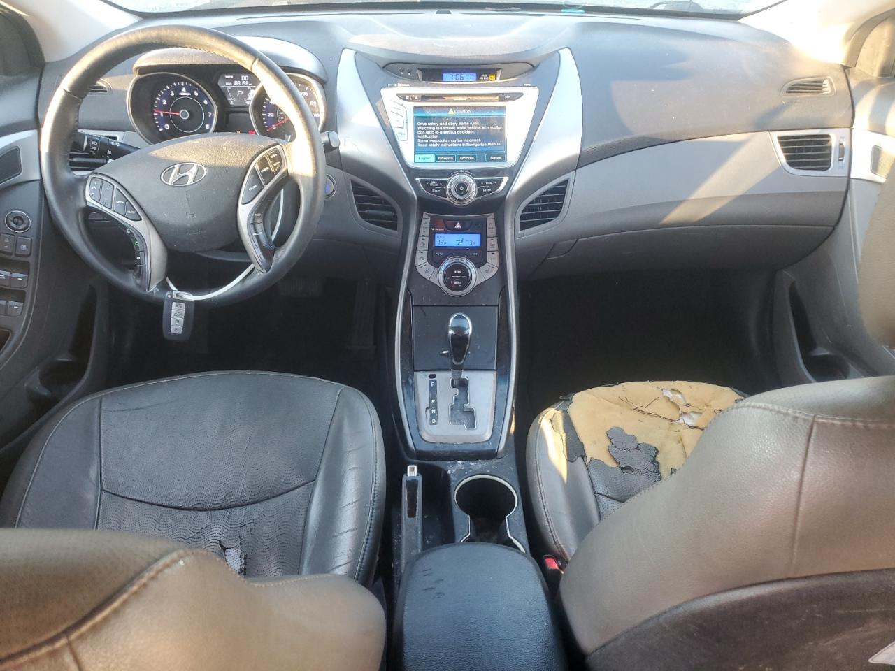 2013 Hyundai Elantra Gls VIN: 5NPDH4AE0DH296125 Lot: 90921245