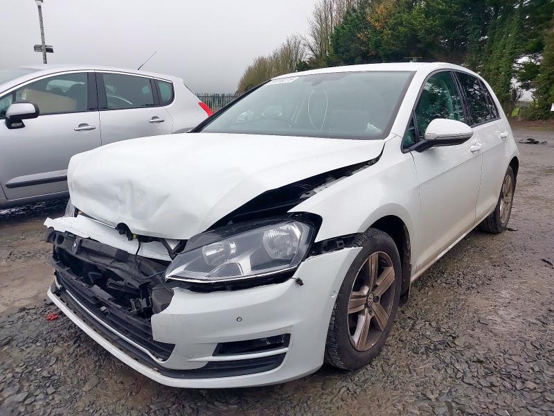 2015 VOLKSWAGEN GOLF 1.6 TDI 105 MATCH 5DR DSG for sale at Copart BELFAST