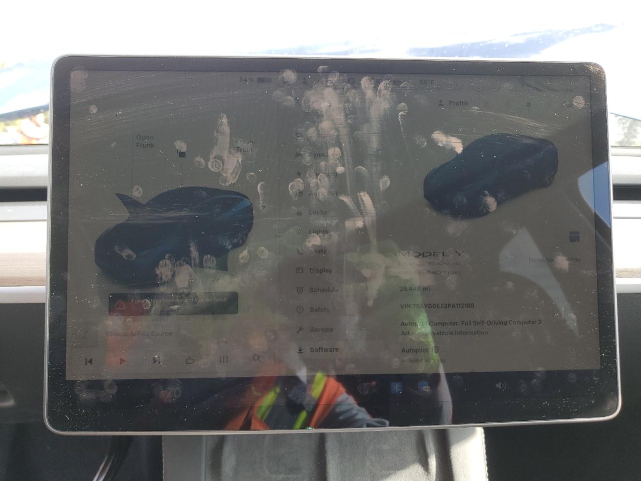 2023 Tesla Model Y VIN: 7SAYGDEE2PA112188 Lot: 93756395