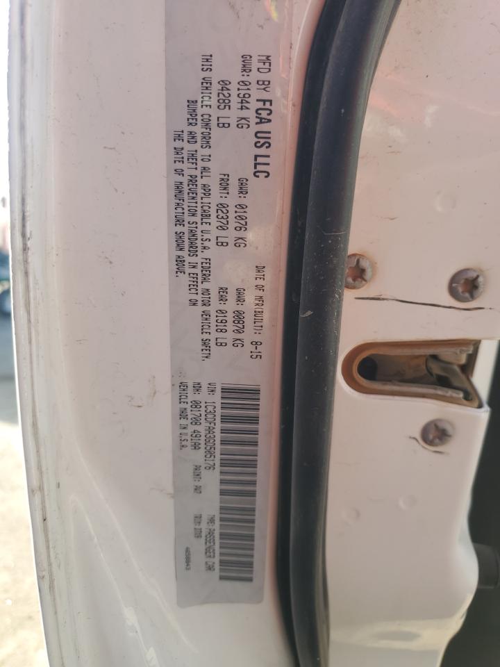 2016 Dodge Dart Se VIN: 1C3CDFAA3GD505176 Lot: 92688115