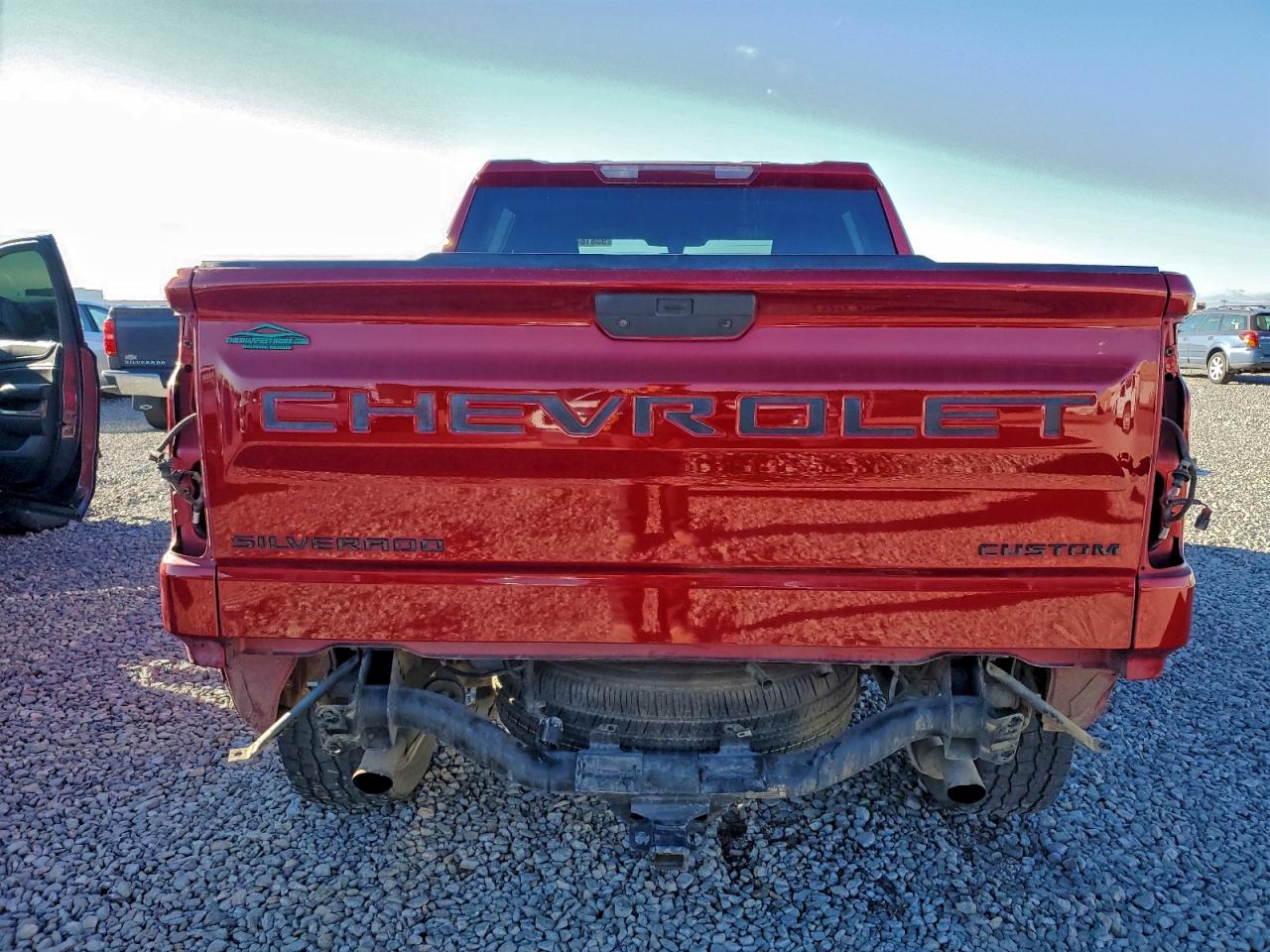 2021 Chevrolet Silverado K1500 Custom VIN: 3GCUYBEF6MG159190 Lot: 93818495