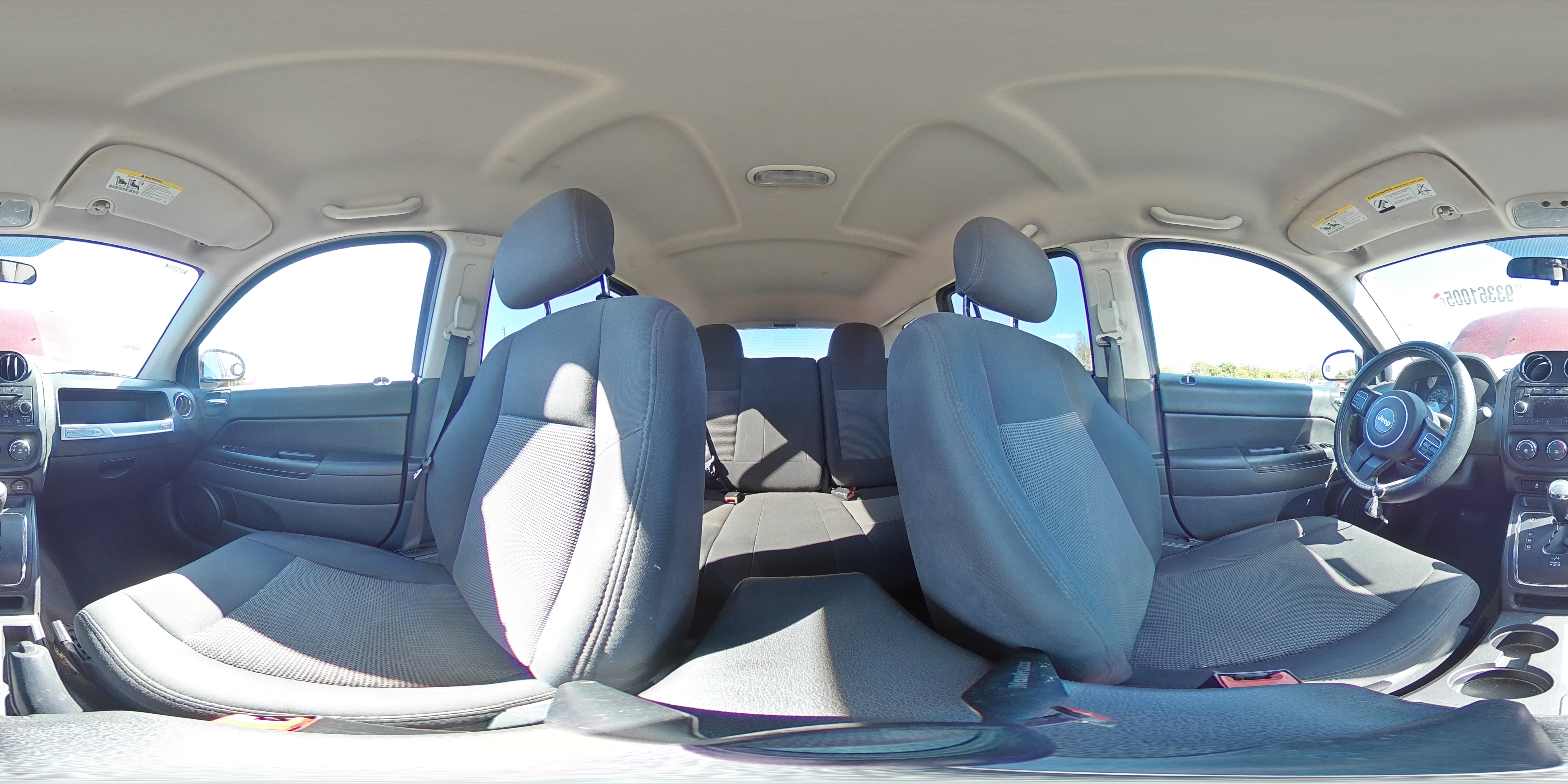 2014 Jeep Compass Sport VIN: 1C4NJCBB6ED587968 Lot: 93361005