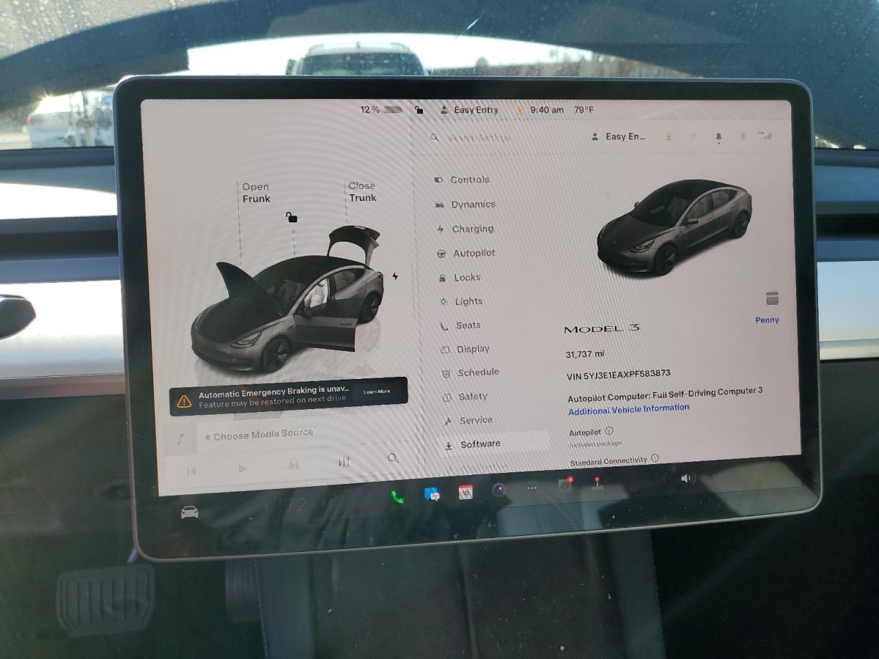 2023 Tesla Model 3 VIN: 5YJ3E1EAXPF583873 Lot: 91466995