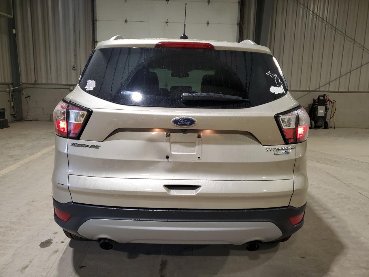 2017 Ford Escape Titanium VIN: 1FMCU9JD4HUD39920 Lot: 93441555