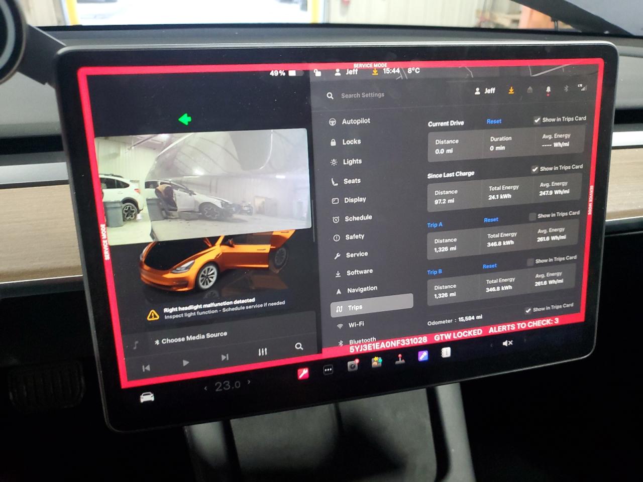 2022 Tesla Model 3 VIN: 5YJ3E1EA0NF331028 Lot: 92853625