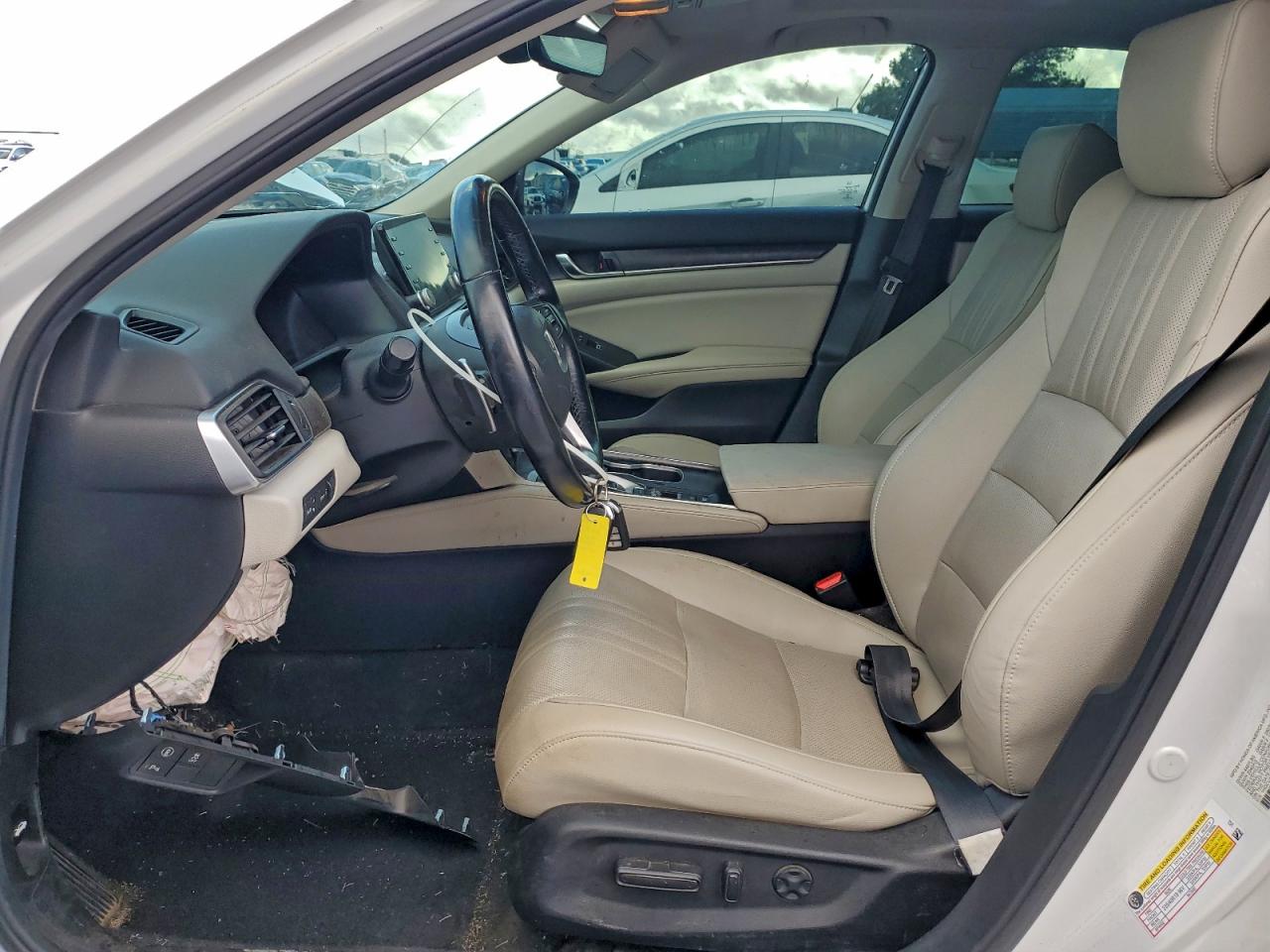 2021 Honda Accord Touring Hybrid VIN: 1HGCV3F98MA009696 Lot: 92748575