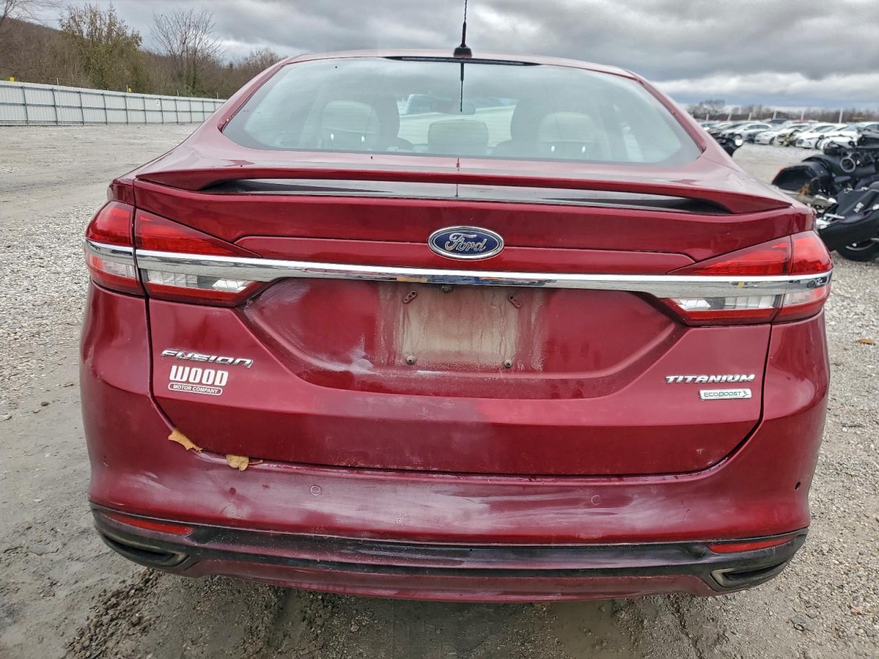 2017 Ford Fusion Titanium VIN: 3FA6P0K91HR163145 Lot: 94252825
