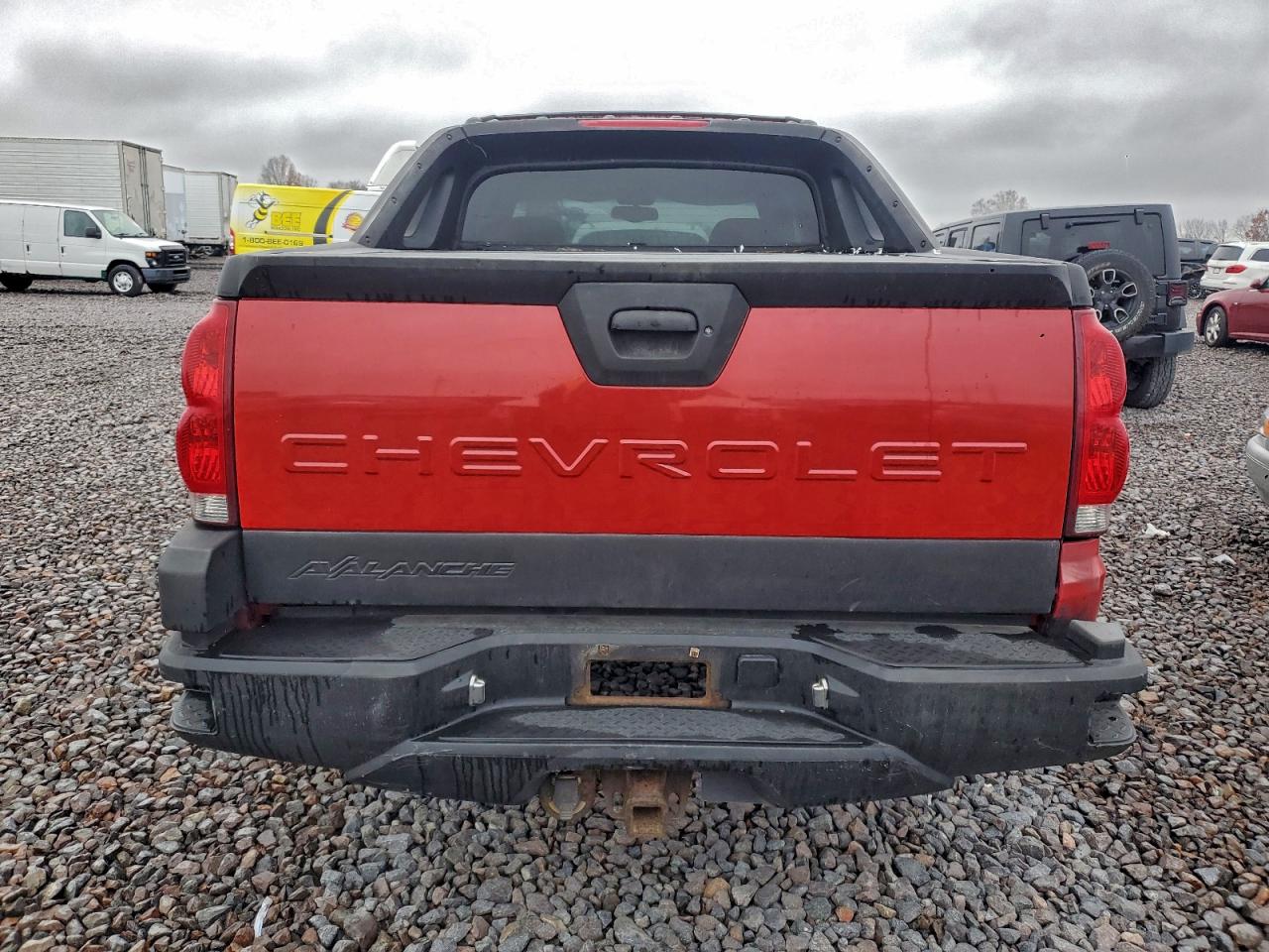 2002 Chevrolet Avalanche K1500 VIN: 3GNEK13T72G120086 Lot: 94025765