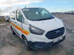 2023 FORD TRANSIT CUSTOM 2.0 ECOBLUE 105PS LOW ROOF D/CAB LEADER VAN for sale at Copart WOLVERHAMPTON
