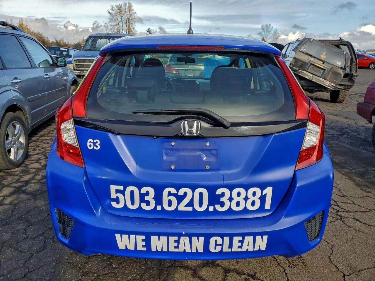 2016 Honda Fit Lx VIN: JHMGK5H52GX045463 Lot: 93866785