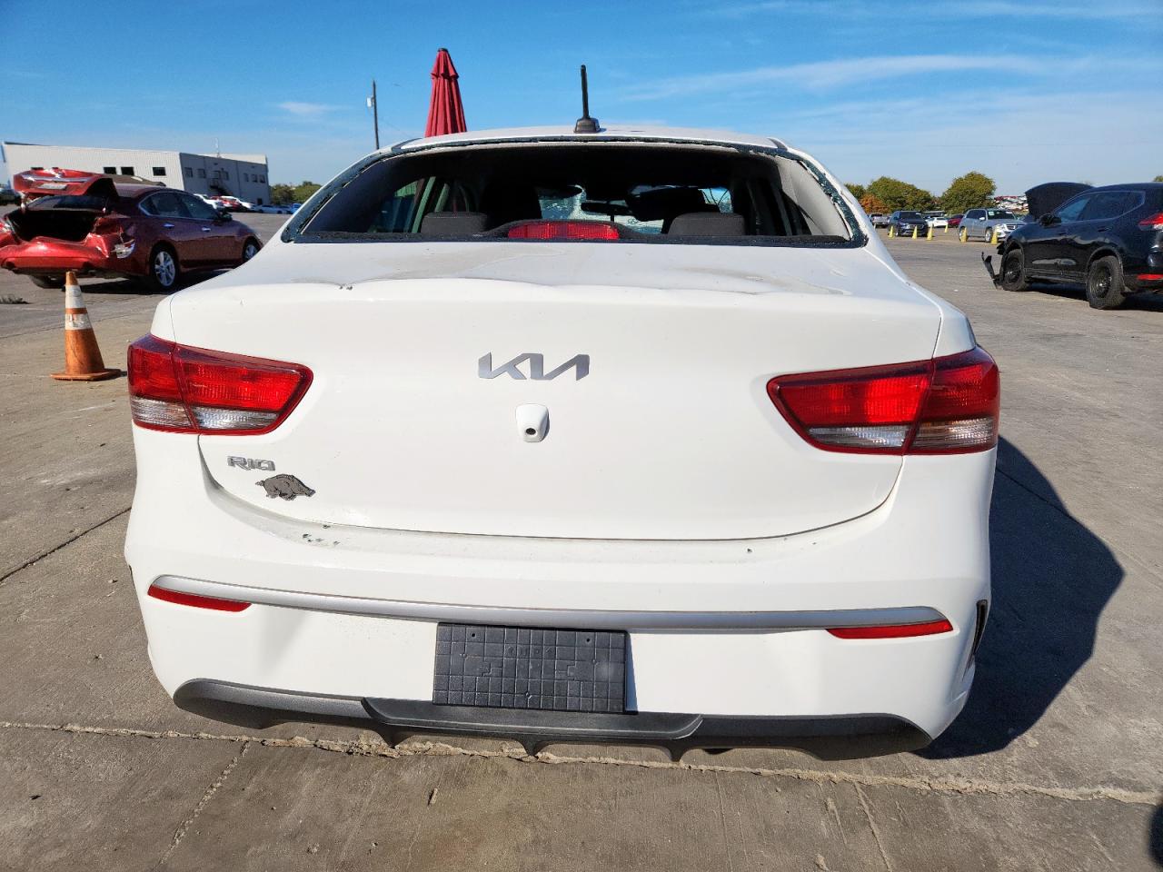 2022 Kia Rio Lx VIN: 3KPA24AD5NE503500 Lot: 91672515