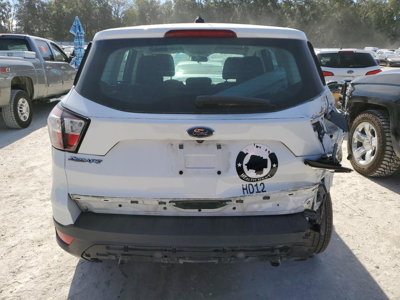 2017 Ford Escape S VIN: 1FMCU0F75HUC54616 Lot: 91971875