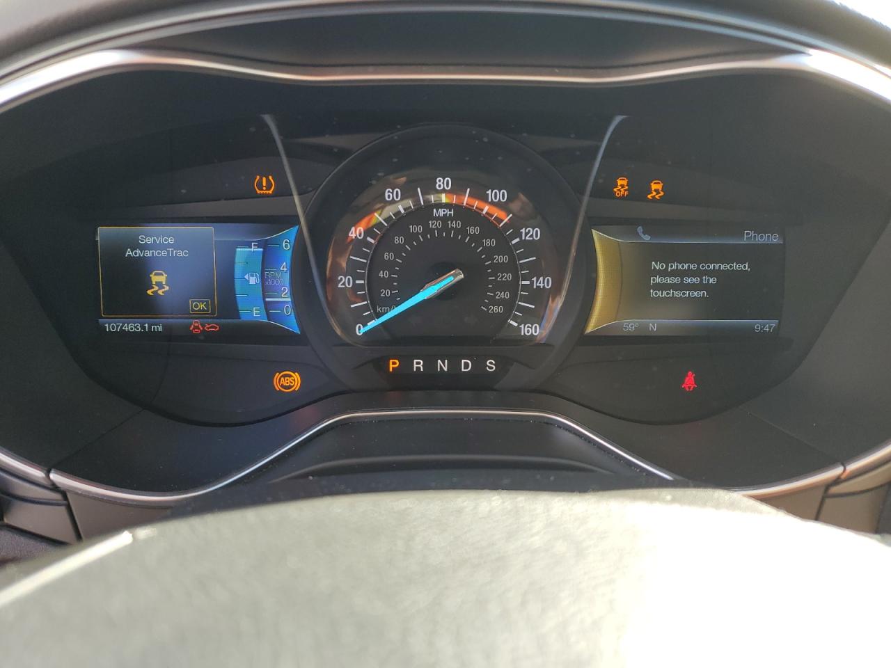 2014 Ford Fusion Titanium VIN: 3FA6P0D9XER232990 Lot: 93154045