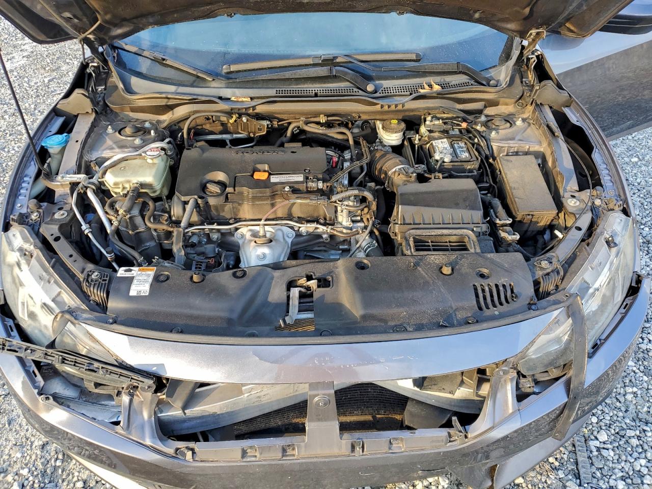 2017 Honda Civic Ex VIN: 19XFC2F74HE077698 Lot: 93781775