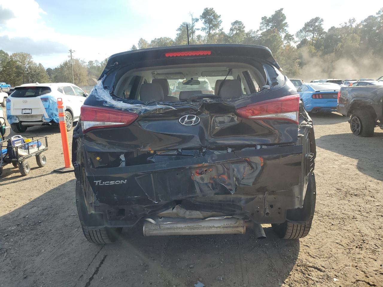 2017 Hyundai Tucson Se VIN: KM8J23A44HU382602 Lot: 93136095