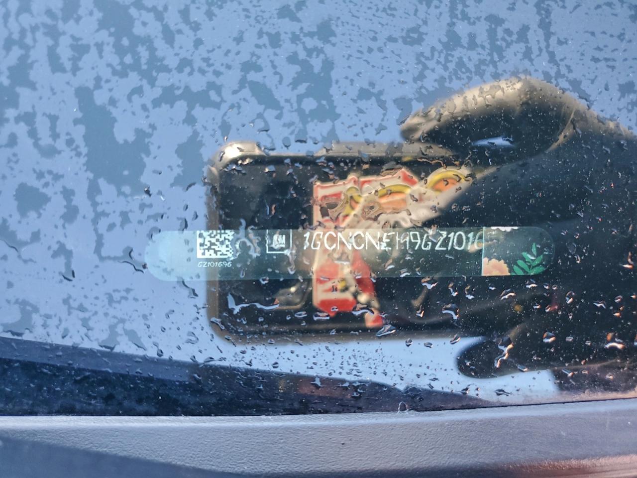 2016 Chevrolet Silverado C1500 VIN: 1GCNCNEH9GZ101696 Lot: 93975255