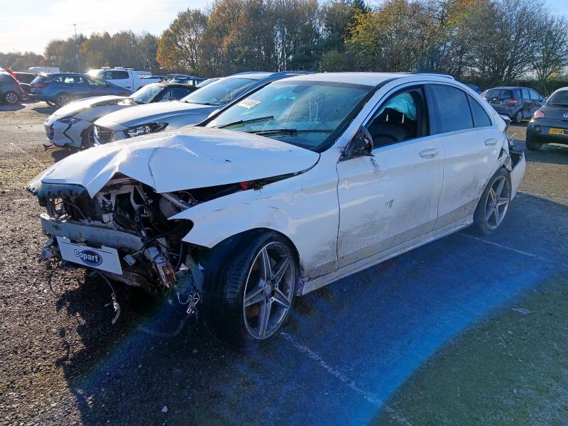 2016 MERCEDES-BENZ C CLASS C220D AMG LINE 4DR AUTO for sale at Copart SANDTOFT