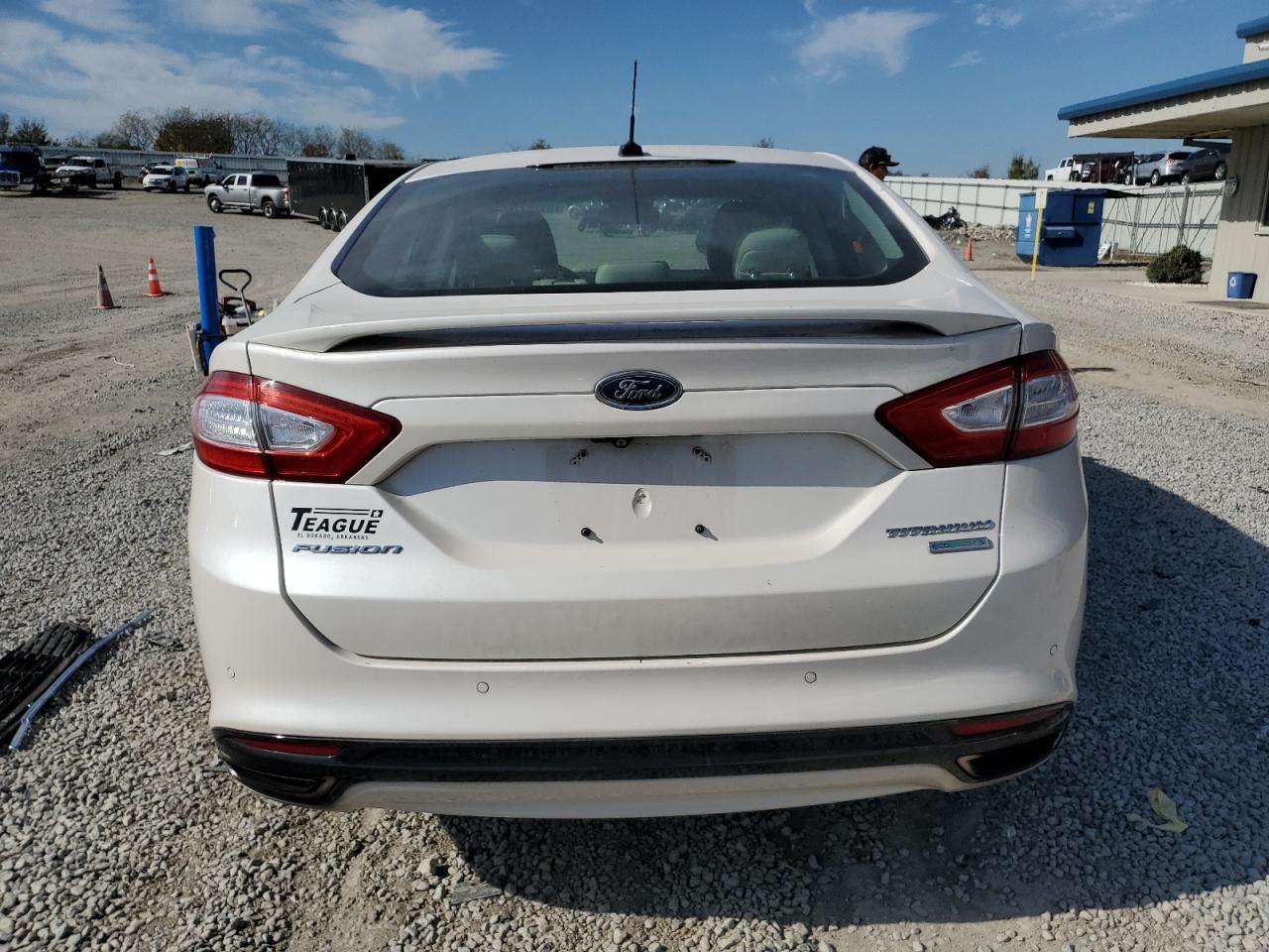 2015 Ford Fusion Titanium VIN: 3FA6P0K9XFR300953 Lot: 91282765
