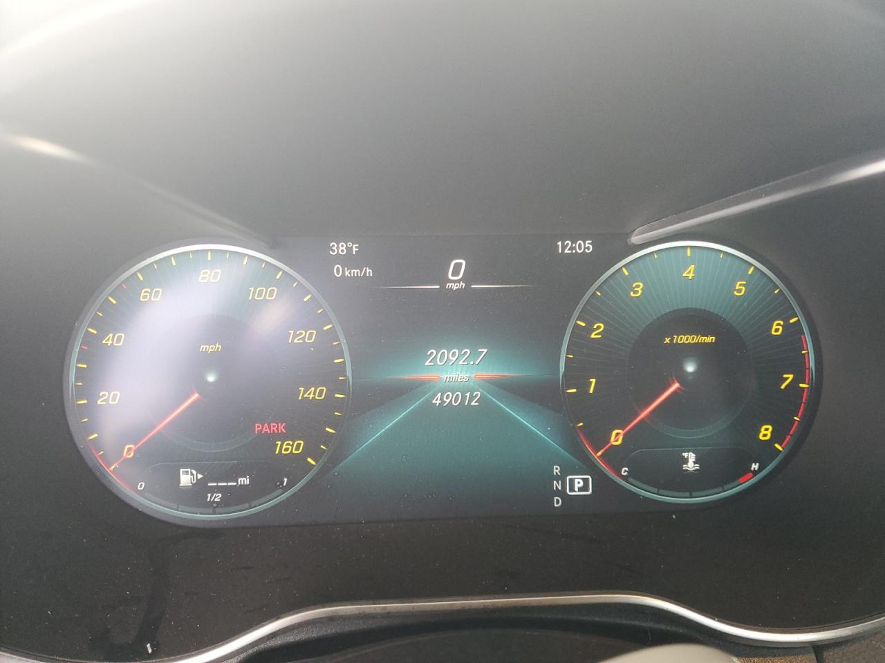 2020 Mercedes-Benz C 300 VIN: W1KWK8DBXLF991262 Lot: 91814185